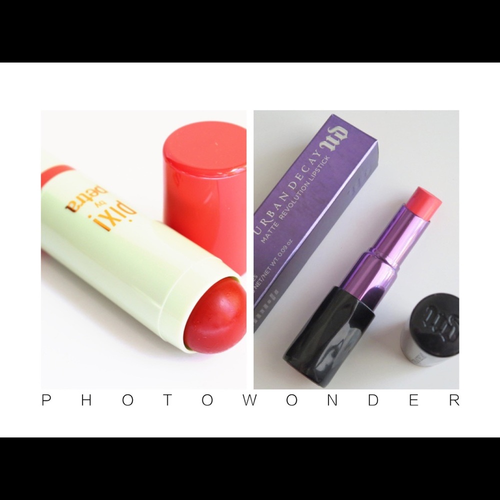 Bundle of Urban Decay lipstick and multi balm